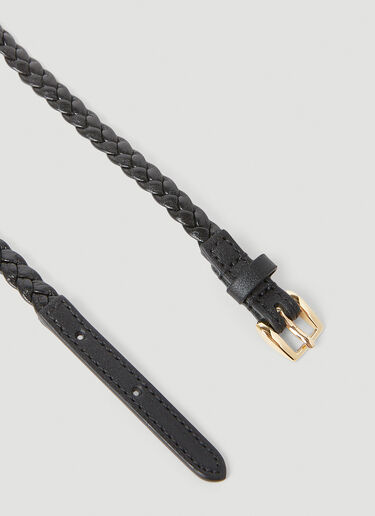 Gucci 徽标铭牌项圈 黑色 guc0253172