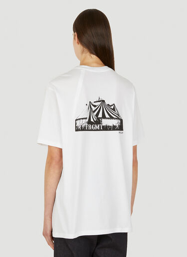7 Moncler FRGMT Hiroshi Fujiwara 徽标印花T恤 白 mfr0351003