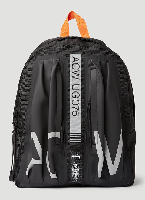 Lanvin Logo Print Backpack Black lnv0151031