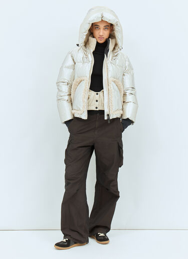 Moncler Grenoble Trevelin 短款羽绒服 银色 mog0258004