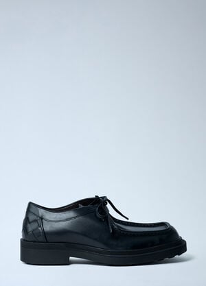 Bottega Veneta Ben Lace-Up Shoes Black bov0162008