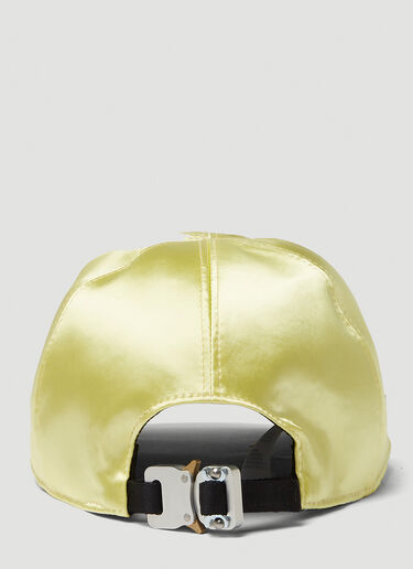 1017 ALYX 9SM Logo Embroidery Baseball Cap Yellow aly0150015