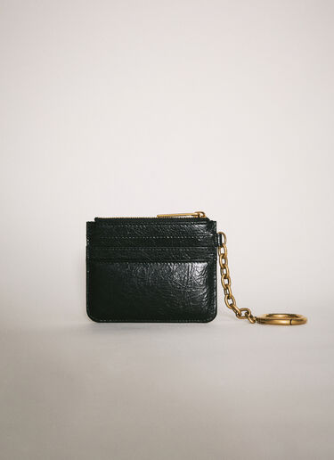 Balenciaga Monaco Chain Cardholder Black bal0257064