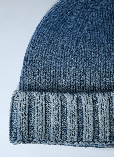 Stone Island Logo Patch Beanie Dark Blue sto0164028