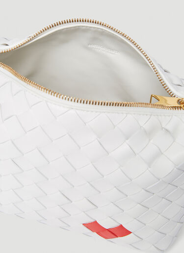 Bottega Veneta Mini Wallace Shoulder Bag White bov0255086