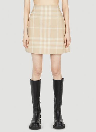 Burberry Vintage Check Skirt Beige bur0252020