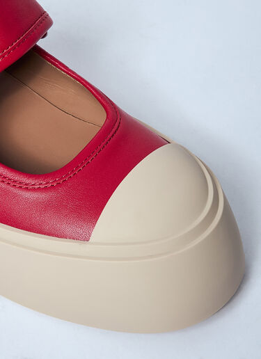 Marni Mary Jane Shoes Red mni0259021