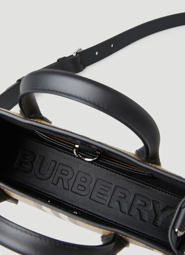 Burberry Denny 格纹斜挎包 米 bur0149120