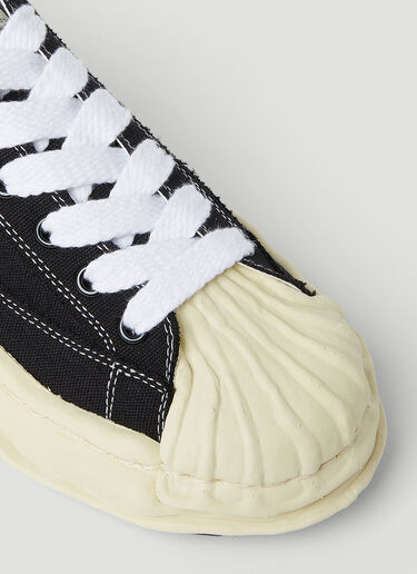 Maison Mihara Yasuhiro 블래키 VL OG 솔 캔버스 스니커즈 블랙 mmy0154016
