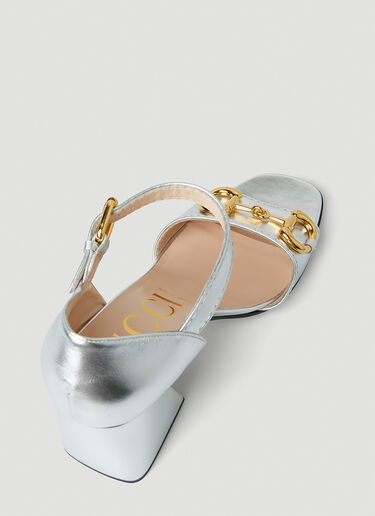 Gucci Baby Horsebit Sandals Silver guc0247134