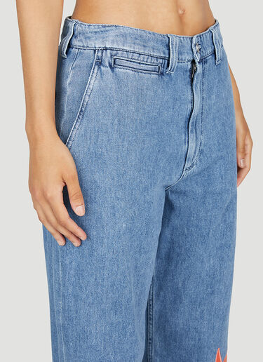 Marni x No Vacancy Star Denim Jeans Blue mvy0253009