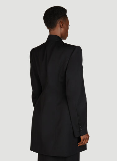 Balenciaga Hourglass Wool Blazer Black bal0255005