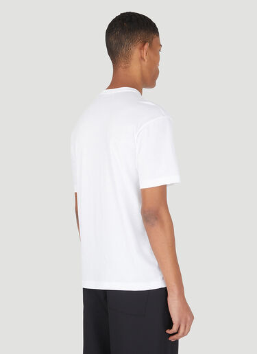 Prada Velvet Logo T-Shirt White pra0147079