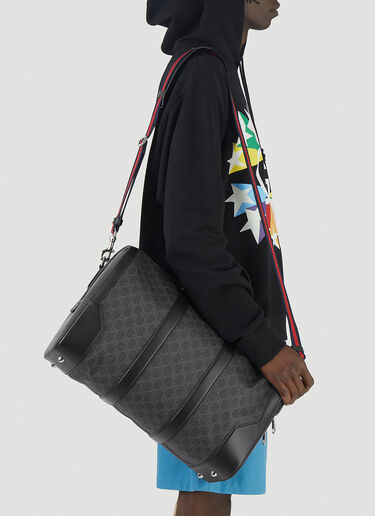 GG Black carry-on duffle