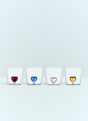 Ichendorf Milano Set Of Four Cuore Tumblers Multicolour wps0691488