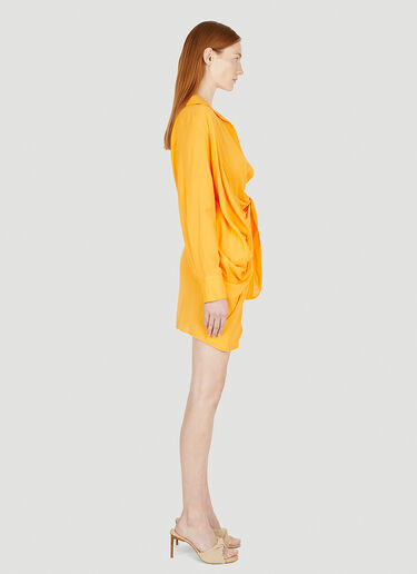 Jacquemus La Robe Bahia Mini Dress Orange jac0248013