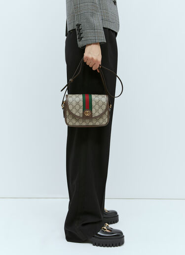Ophidia Mini Shoulder Bag Gucci Ophidia Mini Shoulder Bag Brown guc0255164