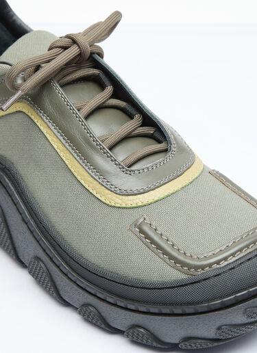 Kiko Kostadinov Tonkin Canvas Sneakers Black kko0156015