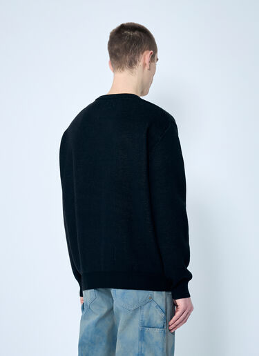 thisisneverthat® Basketball Hoop Knit Sweater Black tsn0158005