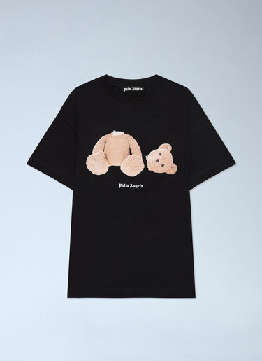 Broken Bear T-Shirt Palm Angels Broken Bear T-Shirt Black pma0162135