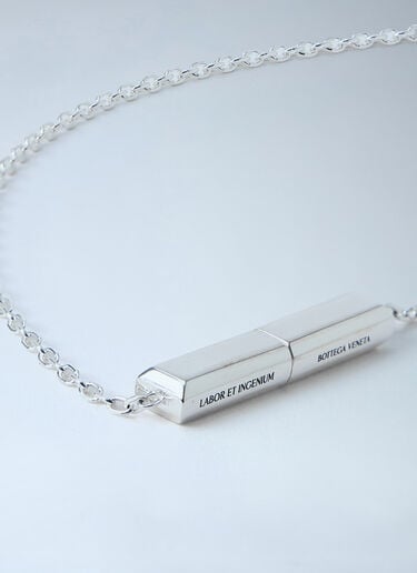 Bottega Veneta Veneta Necklace Silver bov0164019