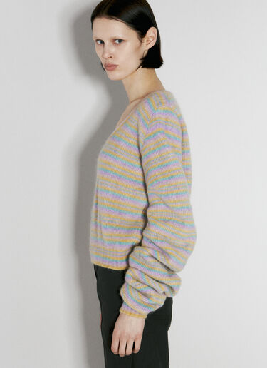 Kiko Kostadinov Striped Curl Sweater Multicolour kko0254010