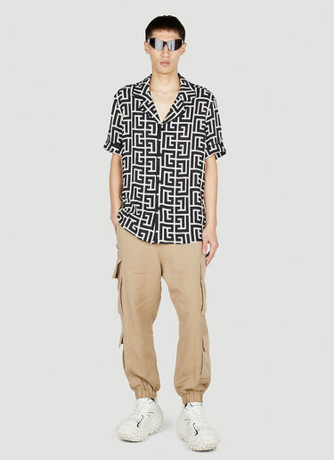 Balmain Tapered Cargo Pants Beige bln0151023