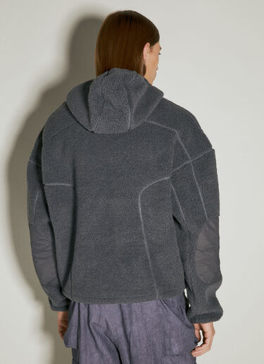 Entire Studios Fluffy Fleece Hooded Sweatshirt Grey ent0353011