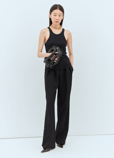 Dries Van Noten 扭转手提包  黑色 dvn0255012