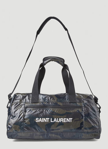 Saint Laurent Nuxx 迷彩行李袋 卡其 sla0147060