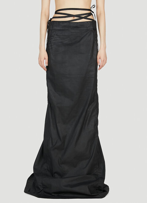 Ann Demeulemeester フィロメナ スカート Purple ann0254015