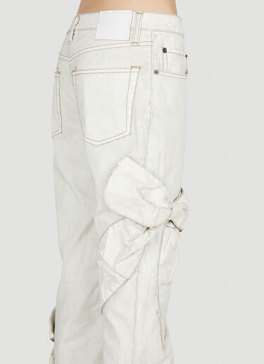 Acne Studios Bow Jeans White acn0252056