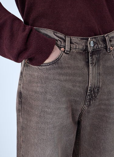 Our Legacy Carlson Cut Jeans Brown our0164034