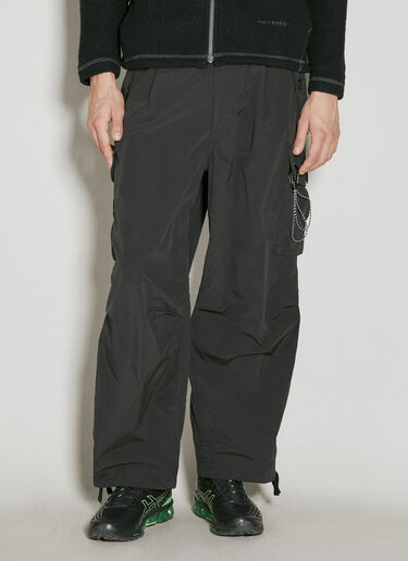And Wander Oversized Cargo Pants Black anw0154011