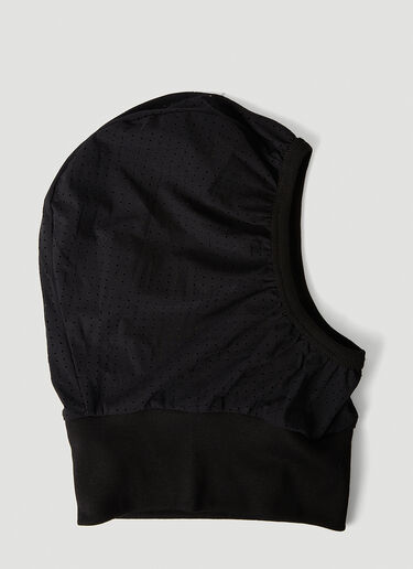 Rick Owens x Champion Fogachine 徽标巴拉克拉法帽 黑色 roc0148017