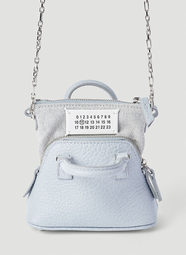 Maison Margiela 5AC Classic Mini Shoulder Bag Light Blue mla0251071