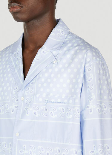 Jacquemus La Chemise Luis Shirt Light Blue jac0151006