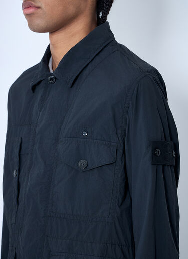 Stone Island Ghost Field Jacket Black sto0160024
