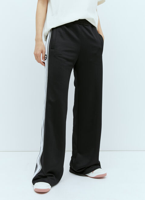 Moncler + Rick Owens 로고 자수 트랙 팬츠 베이지 mcs0355013