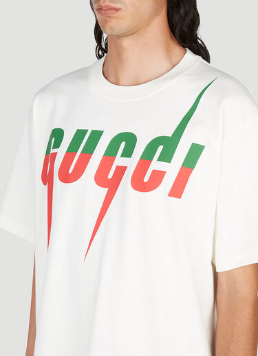 Gucci Blade Print T-Shirt White guc0153057