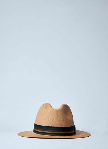 Max Mara Paper Yarn Hat Beige max0260044