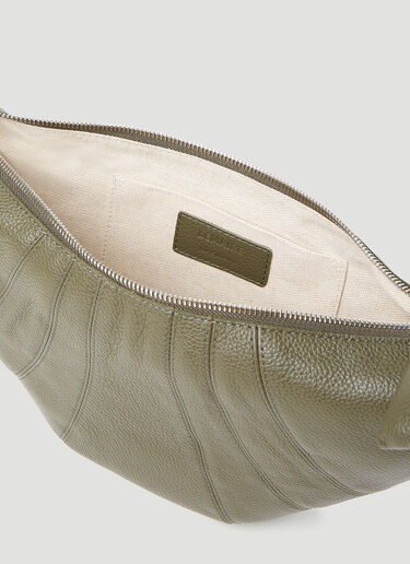 Small Croissant Shoulder Bag Lemaire Small Croissant Shoulder Bag Green lem0254017