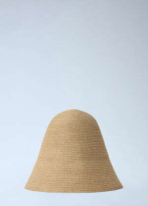 TOTEME Structured Straw Hat Beige tot0264033