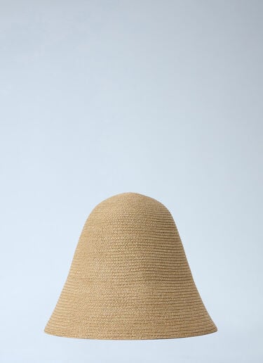 TOTEME Structured Straw Hat Beige tot0264033