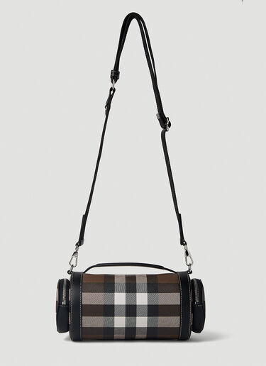 Burberry 체크 사운드 숄더백 브라운 bur0151167