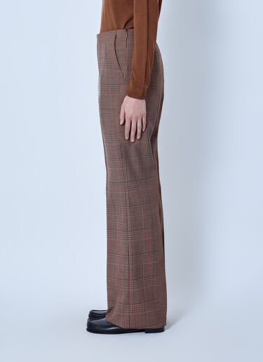 LN-CC® - Max Mara: Tailored Check Trousers - Camel Max Mara Tailored Check Trousers Camel max0266019