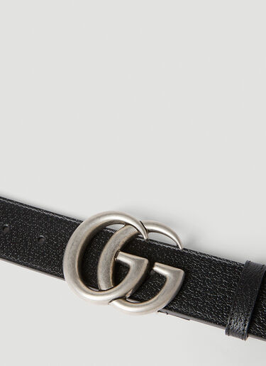 Gucci GG Marmont Wide Belt Black guc0352008