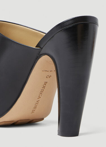 Bottega Veneta Curved Heel Mules Black bov0251071