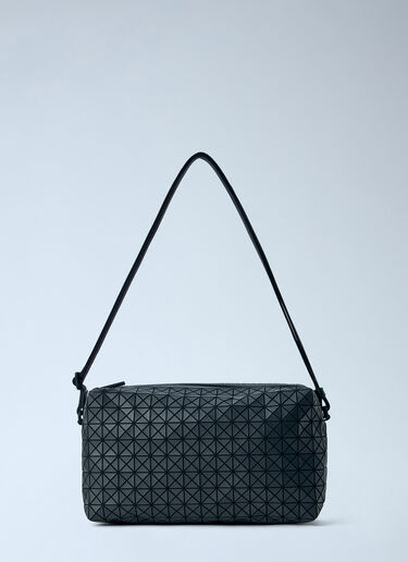 LN-CC® - Bao Bao Issey Miyake: Saddle Crossbody Bag - Black Bao Bao Issey Miyake Saddle Crossbody Bag Black bao0366010