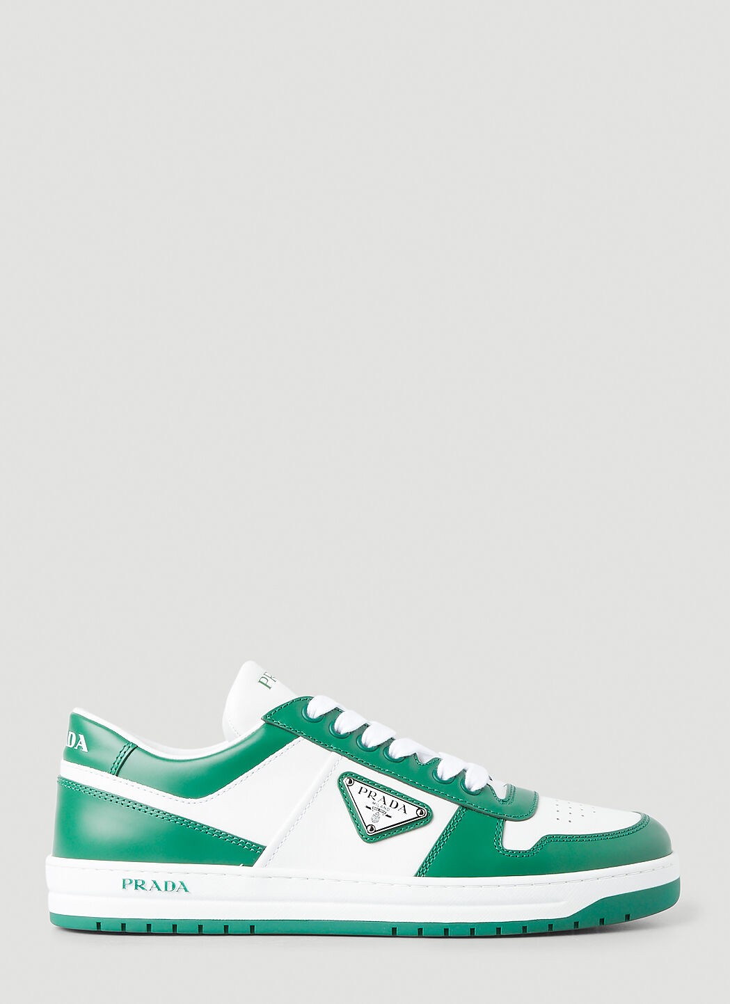 Green prada sneakers top